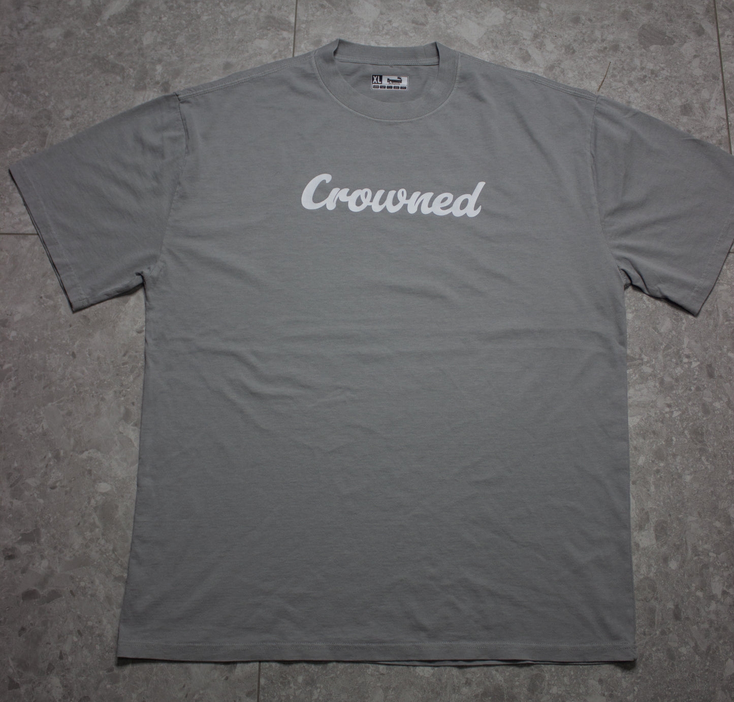 Crowned Essentials Tee Grey