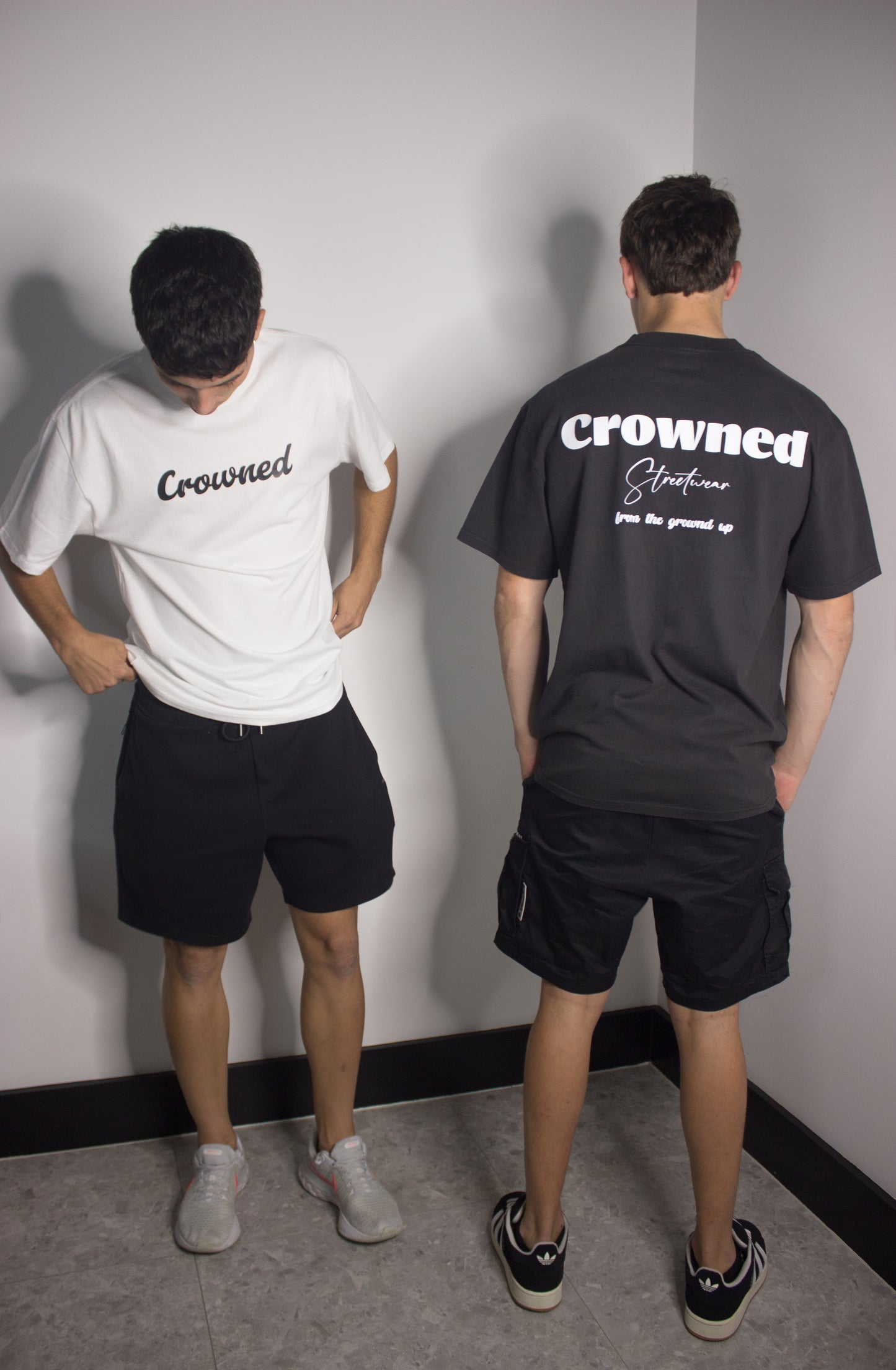 Crowned Essentials Tee White