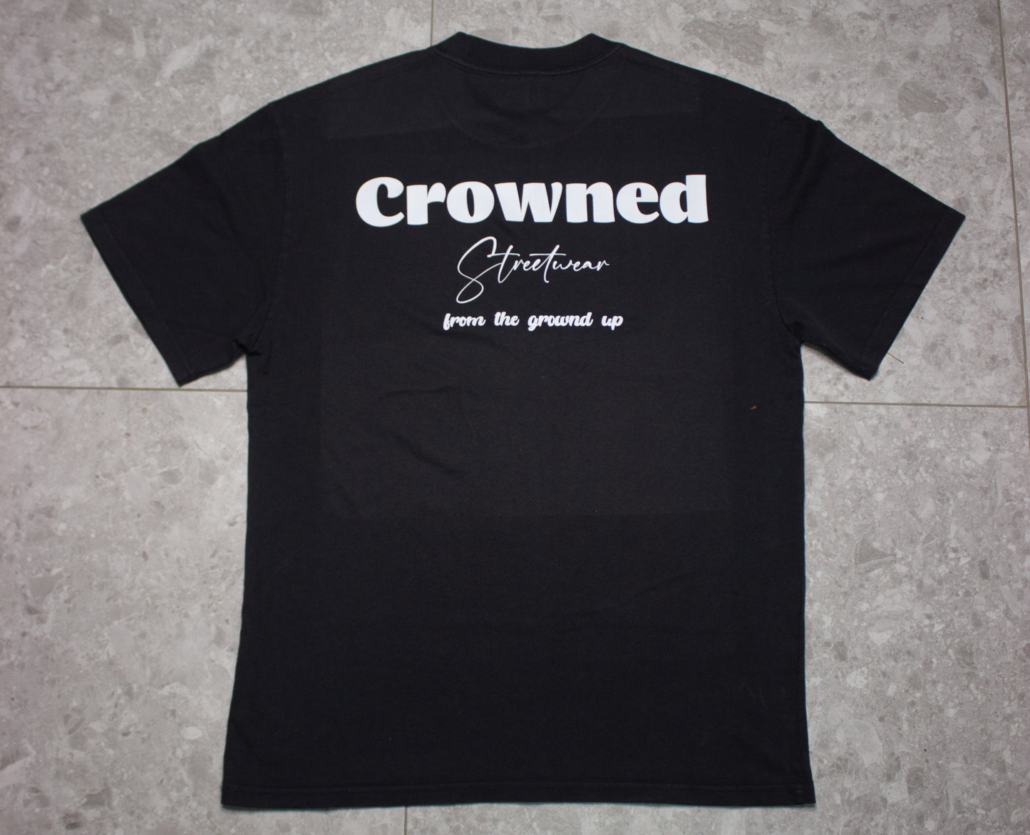 Crowned Essentials Tee Black