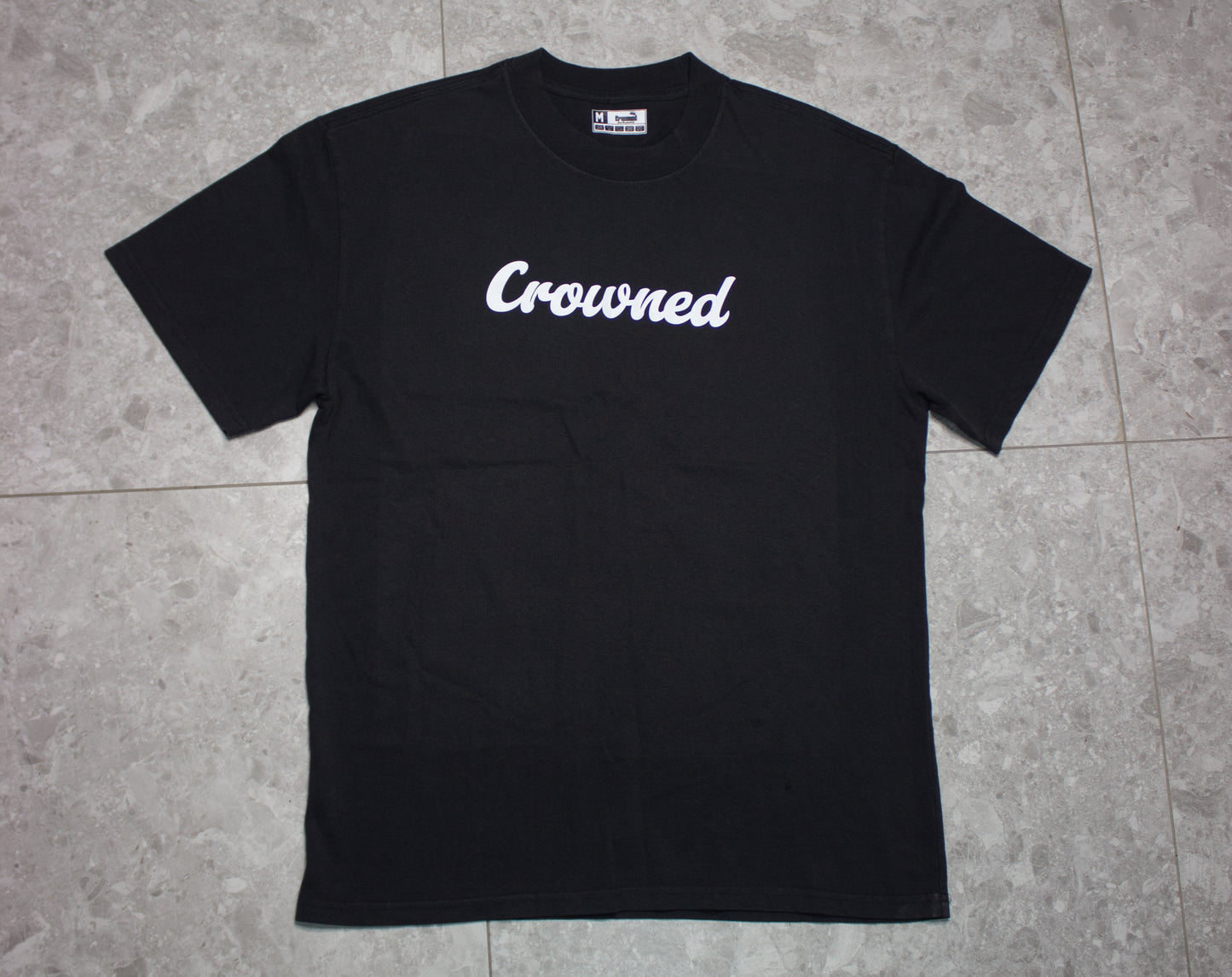 Crowned Essentials Tee Black