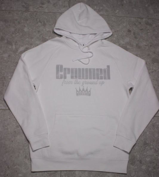 Crowned Classic Hoodie White