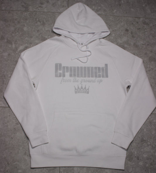 Crowned Classic Hoodie White